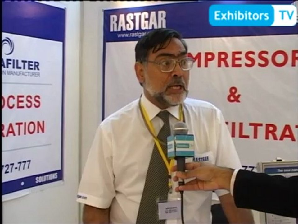 Rastgar & Company (Pvt) Limited specializes in distribution of Industrial Machinery (Exhibitors TV Network at VASSCAA-6 2012)