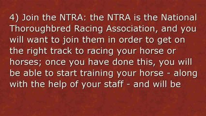 The Horse Racing Business