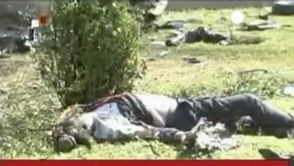 Car bomb kills dozens near Syrian government headquarters