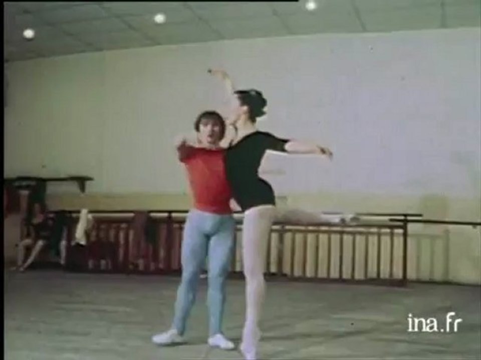 Р. Нуреев.на французком ТВ. 1