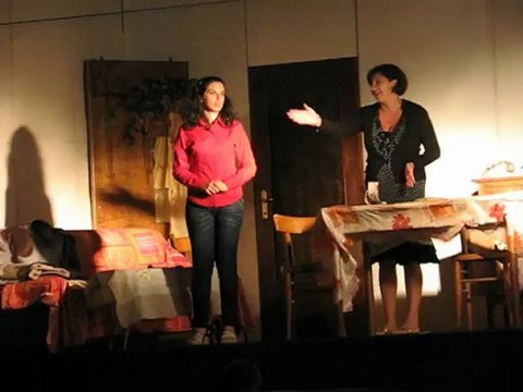 Commedia dialettale a Elcito - Festa di San Rocco 14-08-09 Parte 1/2