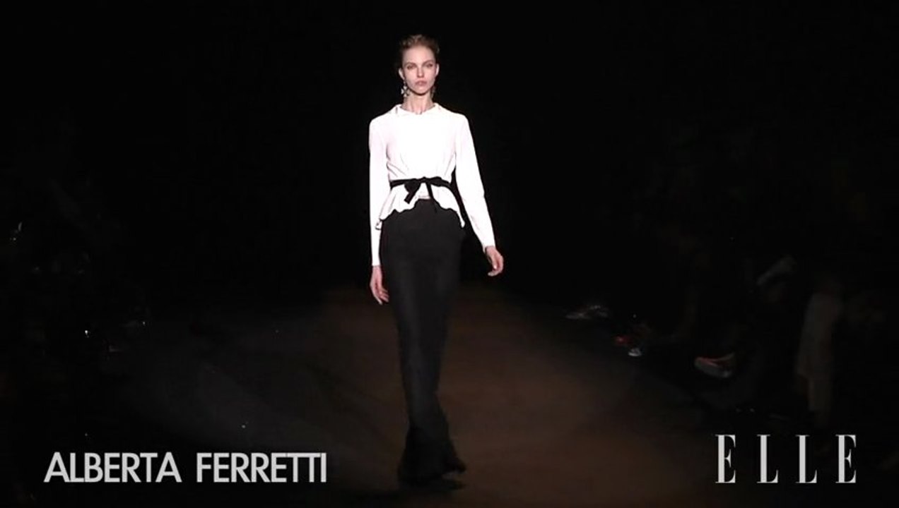 Défilé Alberta Ferretti automne-hiver 2013-2014