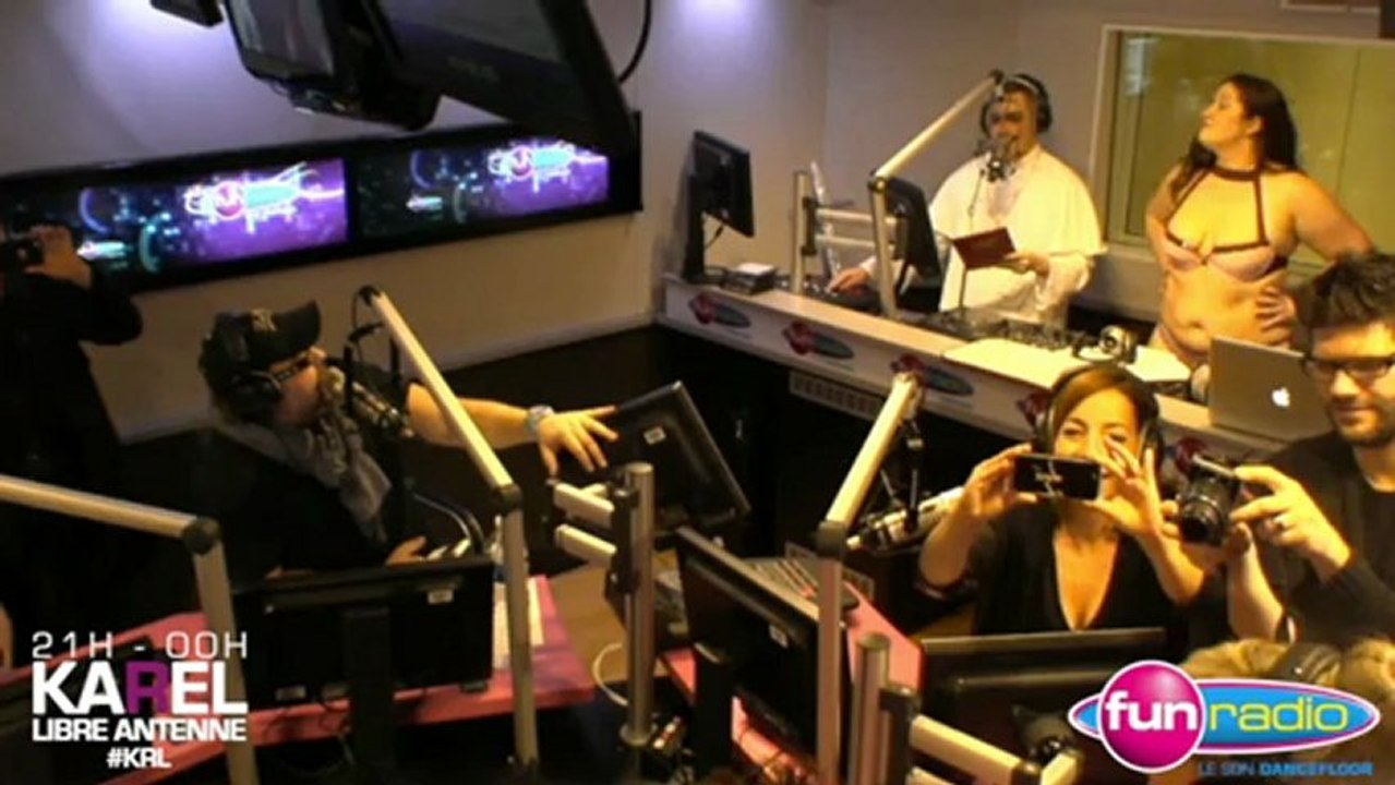 Vincent et Hillary des ch'tis à Las Vegas se marient dans la libre antenne de Karel