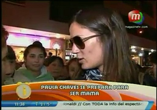 Paula nota en Informadísimos (sobre su embarazo) - 21 de Febrero