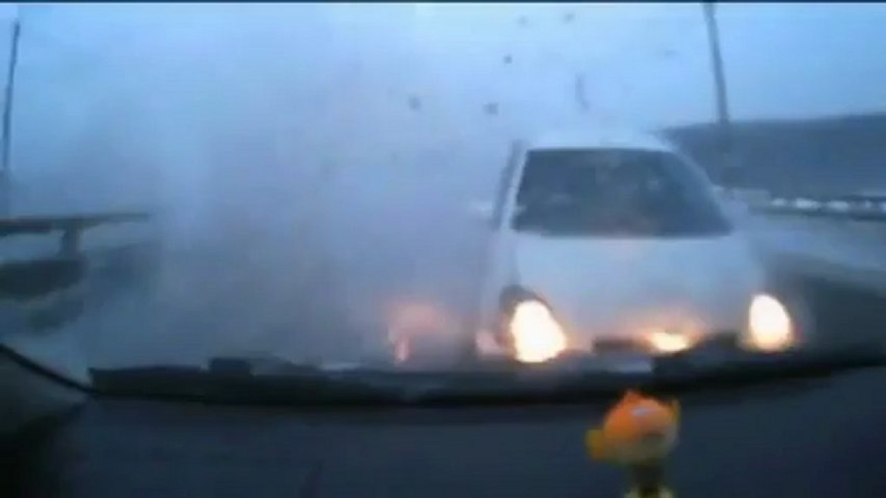 Frontal Accident en Russie