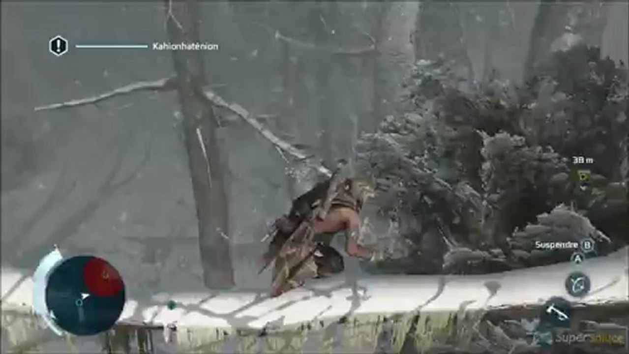 Soluce Assassin's Creed III La Tyrannie du Roi Washington : Meute du loup solitaire - A la rescousse de Teiowi:sonte