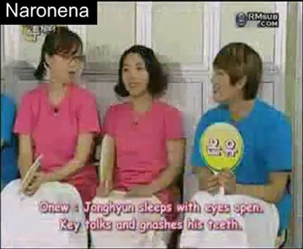 Sleeping habits of SHINEE and Changmin (TVXQ) - (arabic sub)