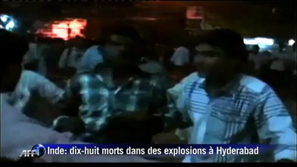 Attentats en Inde: au moins 18 morts à Hyderabad