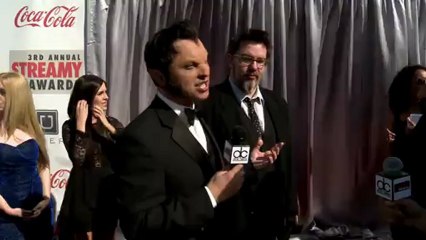 Tony Valenzuela and Drew Daywalt Red Carpet Interview - Streamy's 2013
