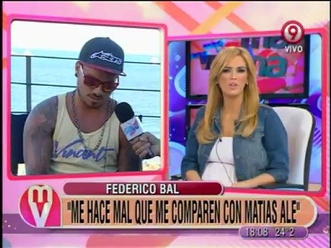 Pronto.com.ar Federico Bal habla de Tamara Gala