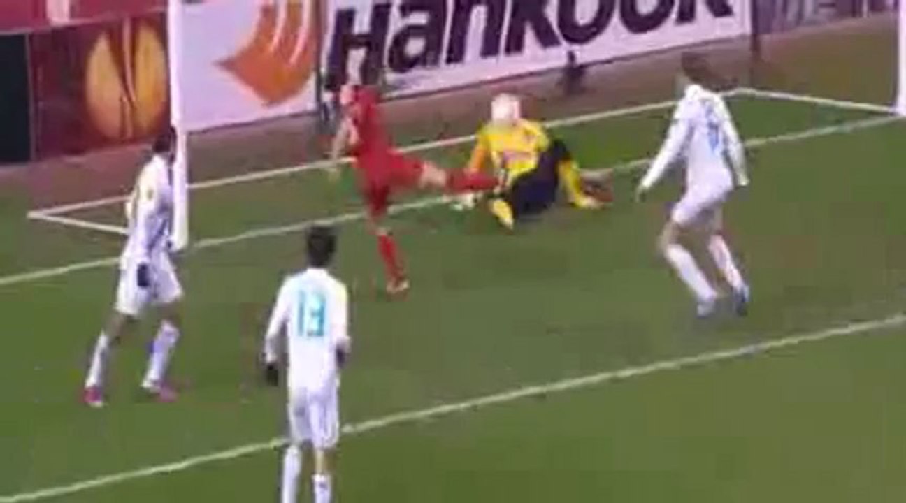 Liverpool VS Zenit (2-1) Joe Allen