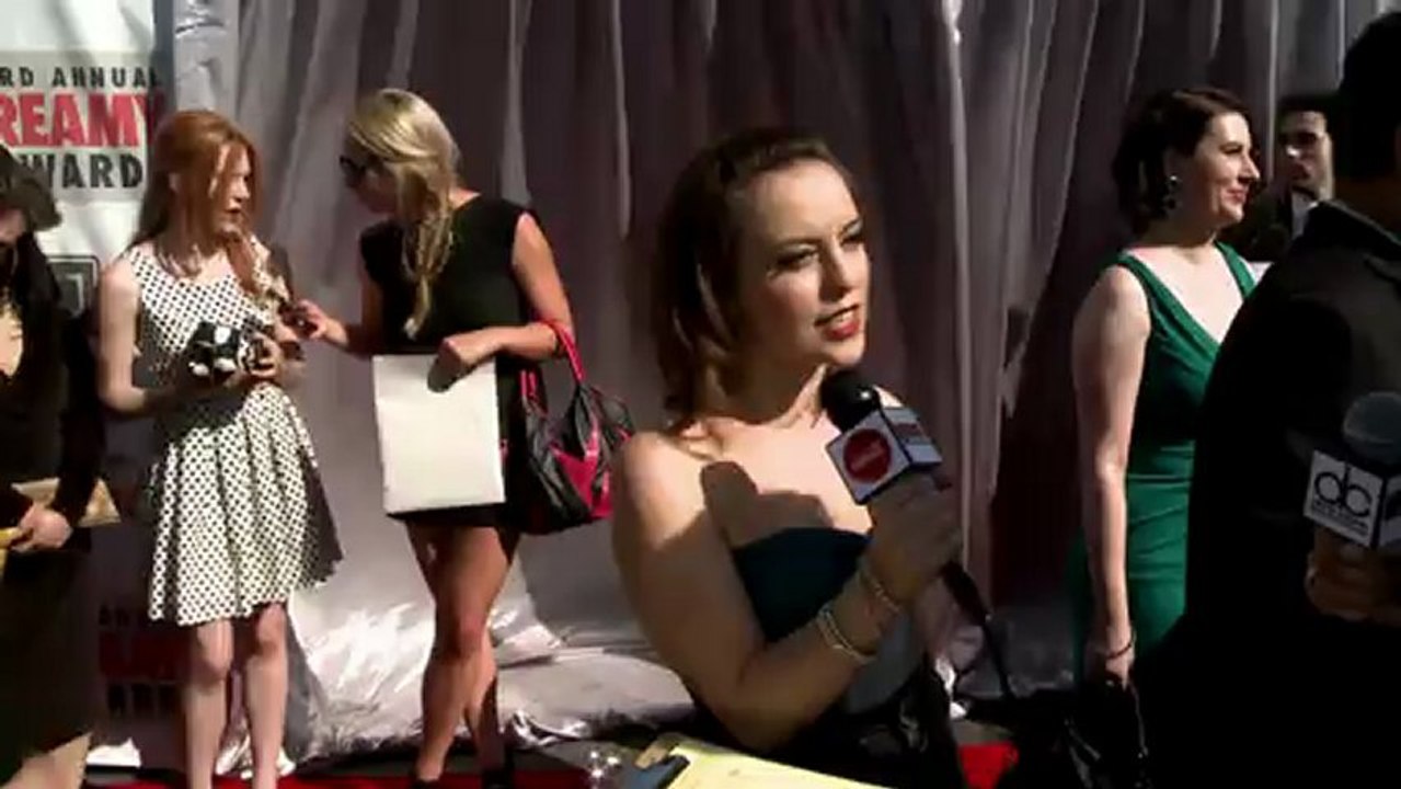 Olga Kay Red Carpet Interview-Streamy's 2013