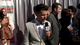 Mike Tompkins Red Carpet Interview-Streamy's 2013