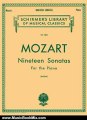 Music Book Review: Mozart 19 Sonatas - Complete: Piano Solo (Schirmer's Library of Musical Classics, Vol. 1304) by Richard Epstein, Wolfgang Amadeus Mozart