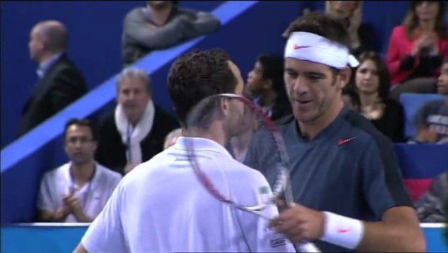 Open 13 : Michaël Llodra frôle l'exploit aux dépens de Juan Martin Del Potro