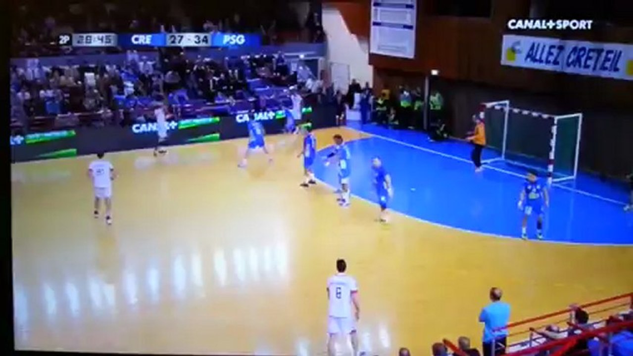 Double kung-fu Bojinovic - Abalo - Garcia / Créteil - PSG / 16ème journée LNH Handball
