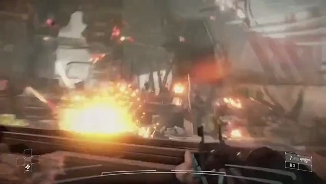 Killzone Shadow Fall - Conférence PS4 - premières minutes de gameplay