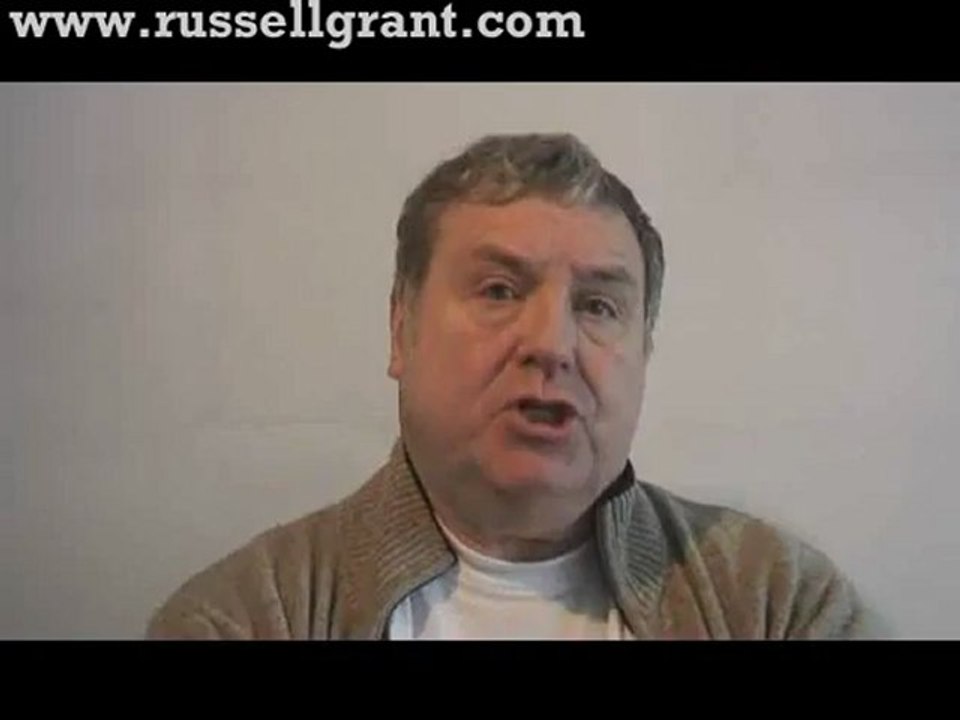 Russell Grant Video Horoscope Aquarius February Friday 22nd 2013 www.russellgrant.com