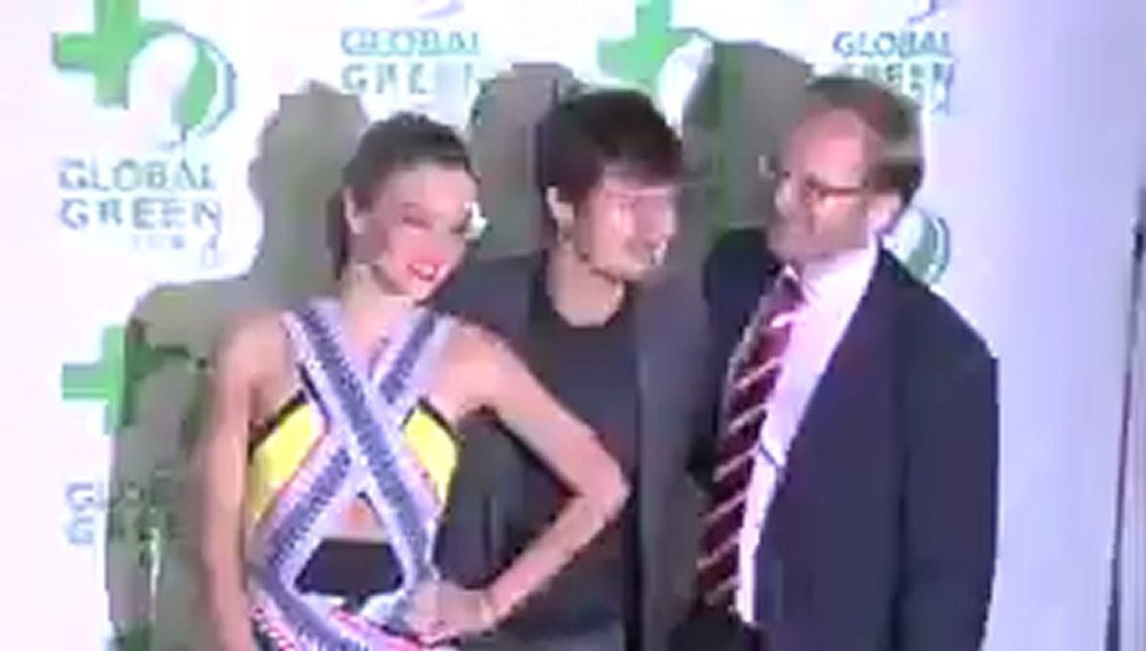 Kerr & Bloom at Pre-Oscars Bash