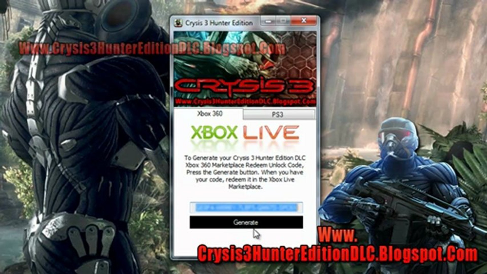 Crysis 3 Hunter Edition DLC Codes - Free!! - video Dailymotion