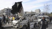 Dozens dead in central Damascus bombing