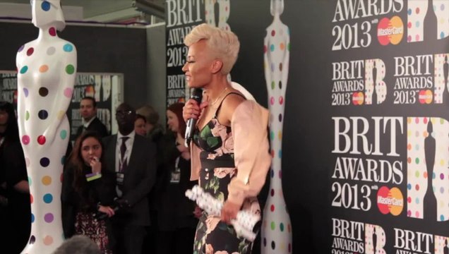 Brit Awards 2013 double-winner Emeli Sande talks about her whirlwind year