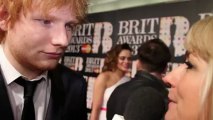 Ed Sheeran talks BRITs, suits and how he lost his phone