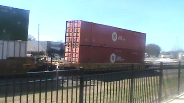 Norfolk Southern stack train out of Whitaker Yard through Austell Ga.