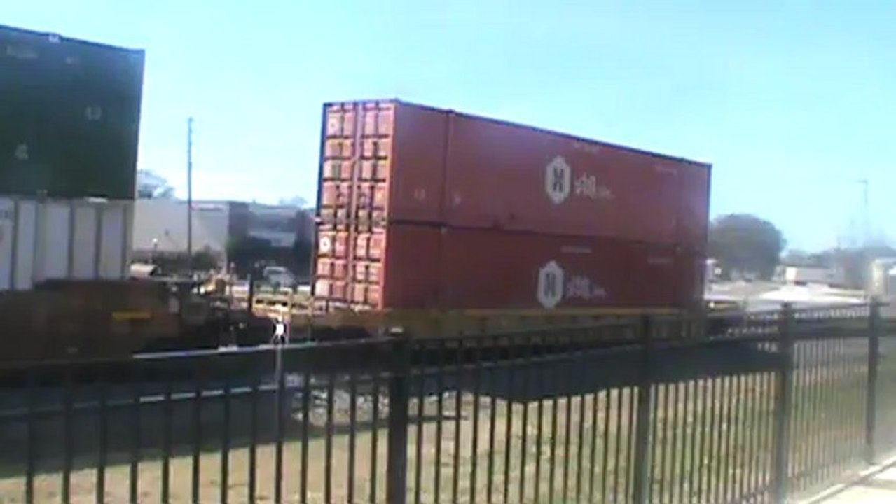 Norfolk Southern stack train out of Whitaker Yard through Austell Ga.