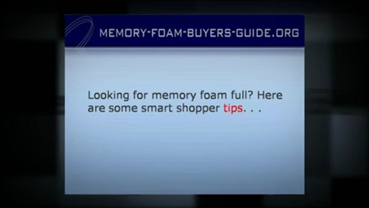 Memory Foam Full