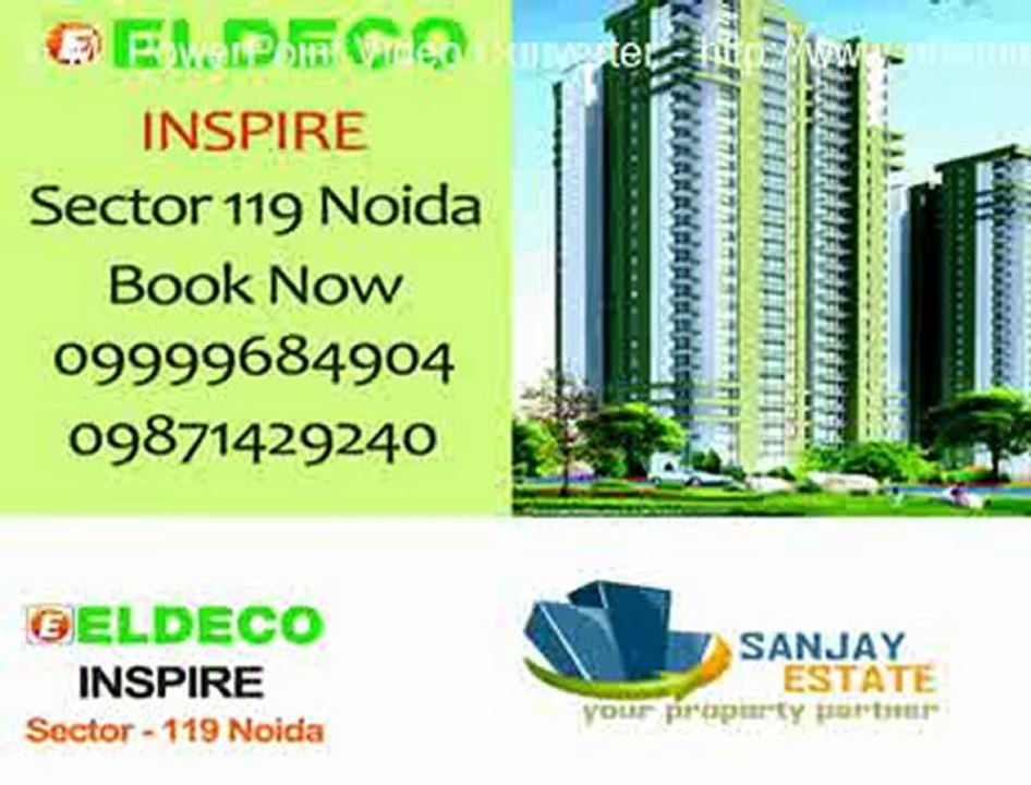Contact Us Eldeco New Apartments Noida :9999684904: Inspire New Project Sector 119
