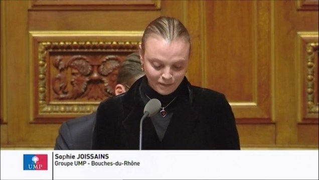 Sophien Joissains, Sénatrice des Bouches-du-Rhône : Taxation des allocations familiales