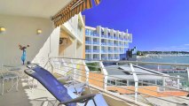 A louer appartement Juan les Pins - Eden Beach - Face mer - centre ville - 66m2 - 4 pers.