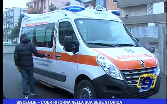Bisceglie | L'OER ritorna nella sua sede storica