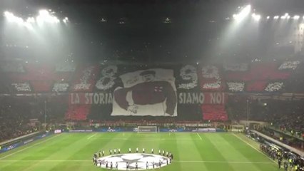 Το εντυπωσιακό κορεό στο Μίλαν-Μπαρτσελόνα