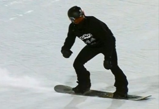 Snowboard Superpipe - X Games Aspen - Look Back Shaun White
