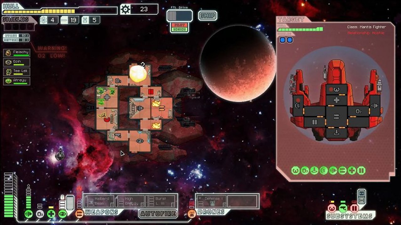 Faster than Light - The Marauders: Magma (early version)
