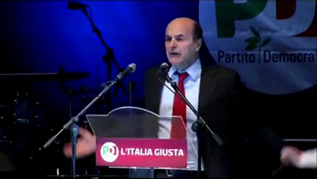 Bersani - Giovani progressisti di tutti i Paesi europei alla nostra campagna elettorale (2102.13)