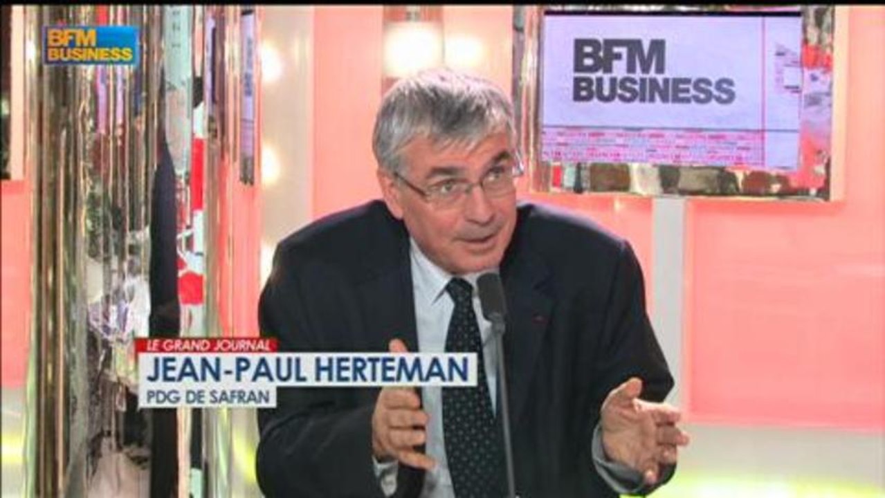 Jean-Paul Herteman, PDG de Safran - 21 février - BFM : Le Grand Journal 3/4