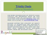 Trinity Oasis offers 1 & 2 BHK Flats in Thane from Rs 40 Lakhs