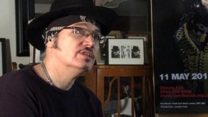 Adam Ant bursts back onto the music scene