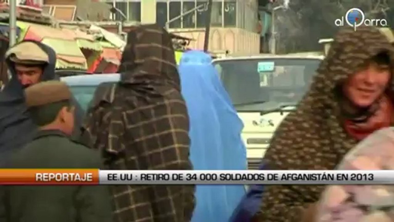 EE.UU : Retiro de 34 000 soldados de Afganistán en 2013