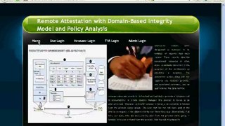 Remote Attestation With Domain -Based Integrity Model And Privacy Analysis