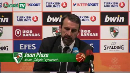 Zalgiris - Panathinaikos 73 - 78 backstage camera