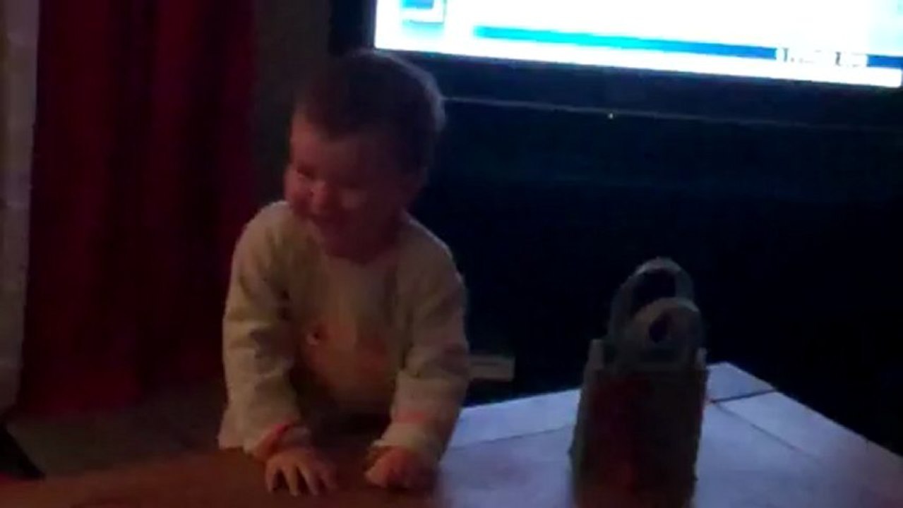Le singe avec papa