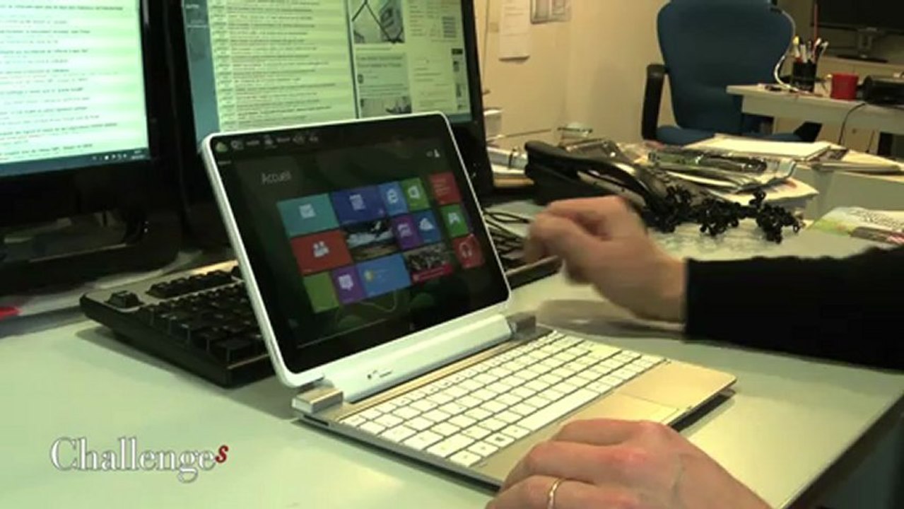 Nous avons testé la tablette PC Iconia W510 d'Acer - Vidéo Dailymotion