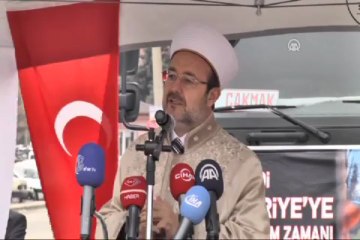 Mazlumun yanında olmak Müslümanın görevi