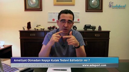 Ameliyat olmadan kulak estetiği olur mu & Op Dr Ali Mezdeği