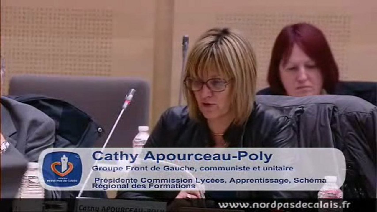 Intervention Cathy Apourceau-Poly motion rythmes scolaires 15-02-13