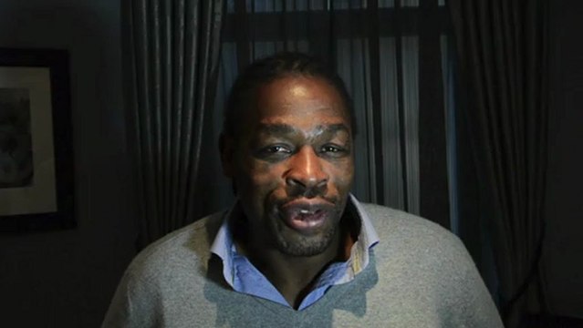 Serge Betsen avant le Crunch et le match des Légendes